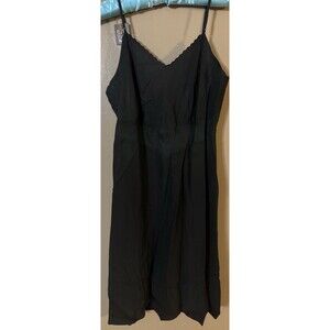 Vintage Laros Full Black Slip Adjustable Straps Size 36